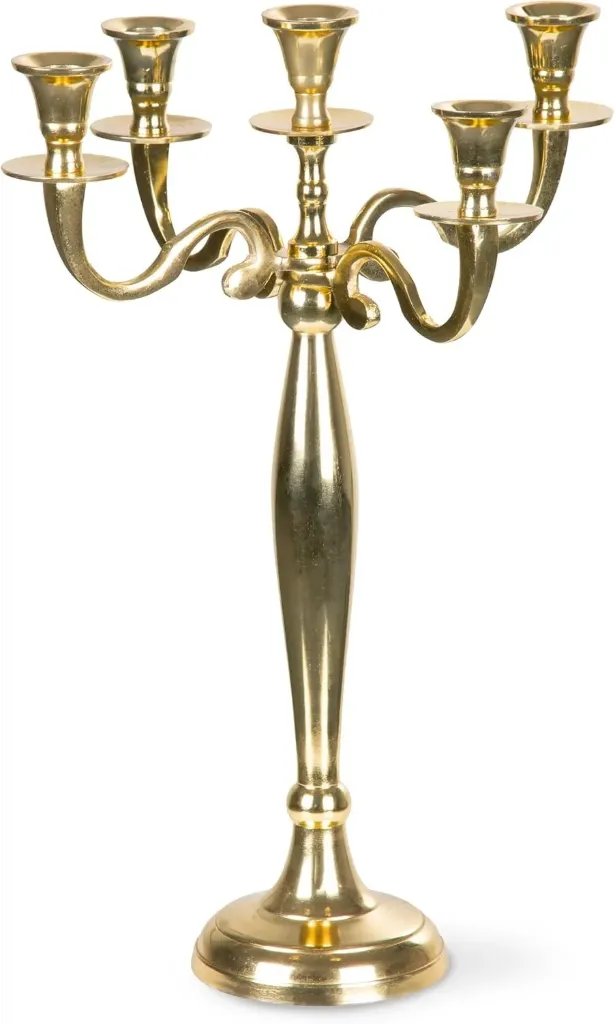 Chandelier doré