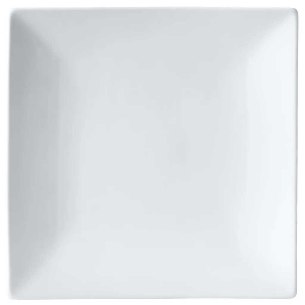 Assiette carré unie